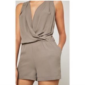 BCBGMaxAzria Taupe Romper